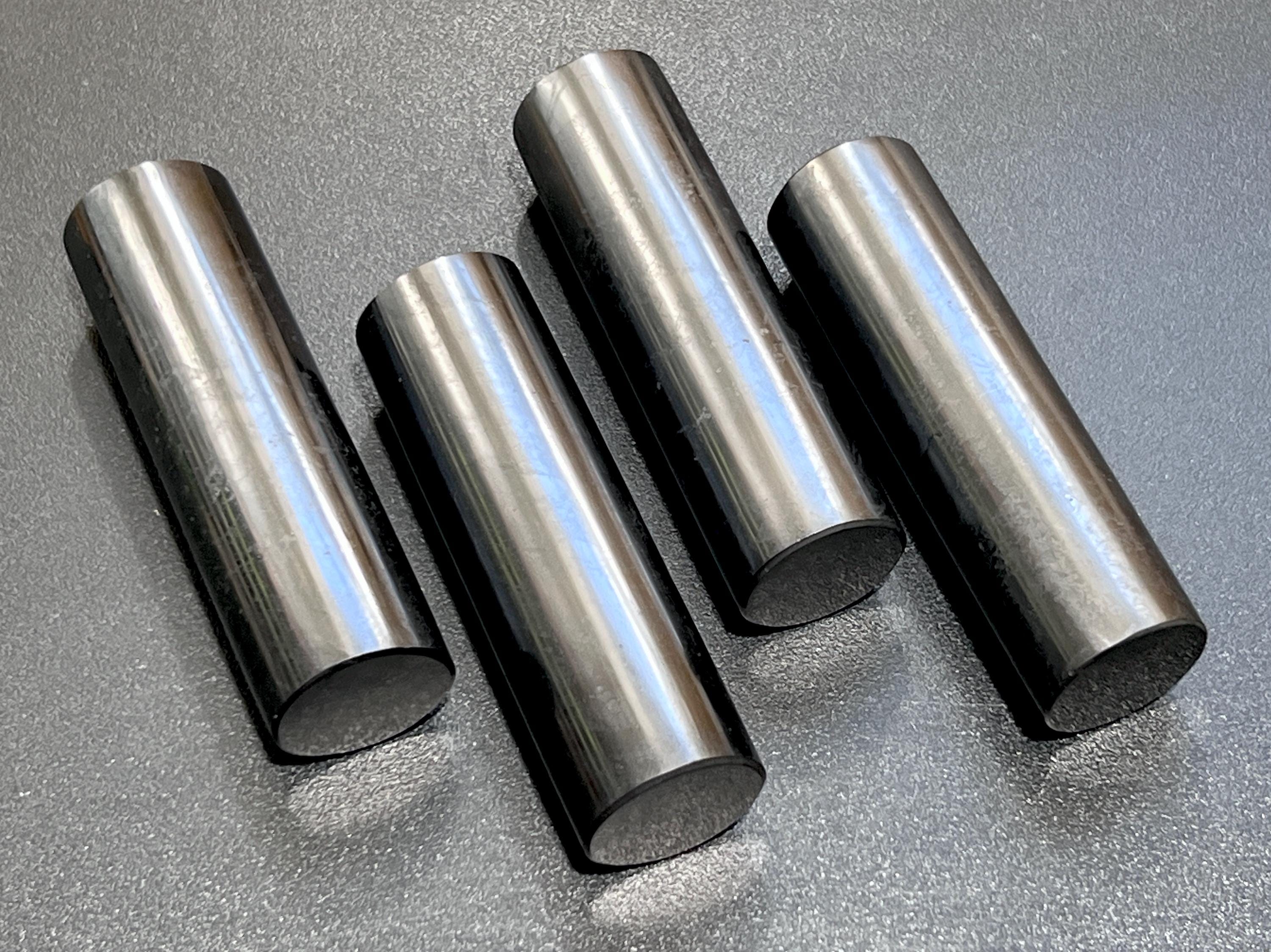 Black Shungite Cylinder Harmonizer Rod (4 Inches) Gemstone Decor Supply ...
