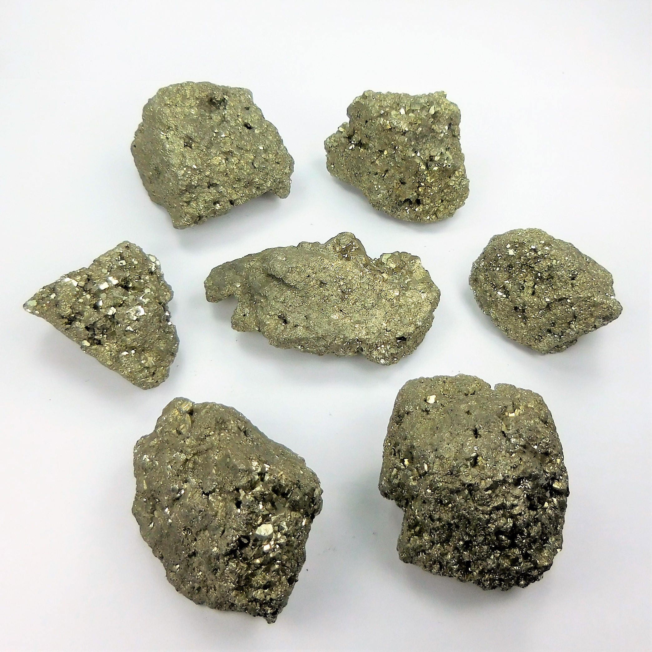 Large Iron Pyrite Nuggets 1 Pc Raw Fools Gold Natural Etsy
