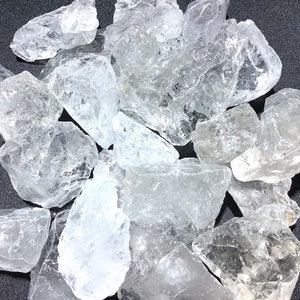 Bulk Wholesale Lot 1 Kilo (2.2 LBs) Rough Clear Quartz Crystal Stones Natural Gemstones Crystals