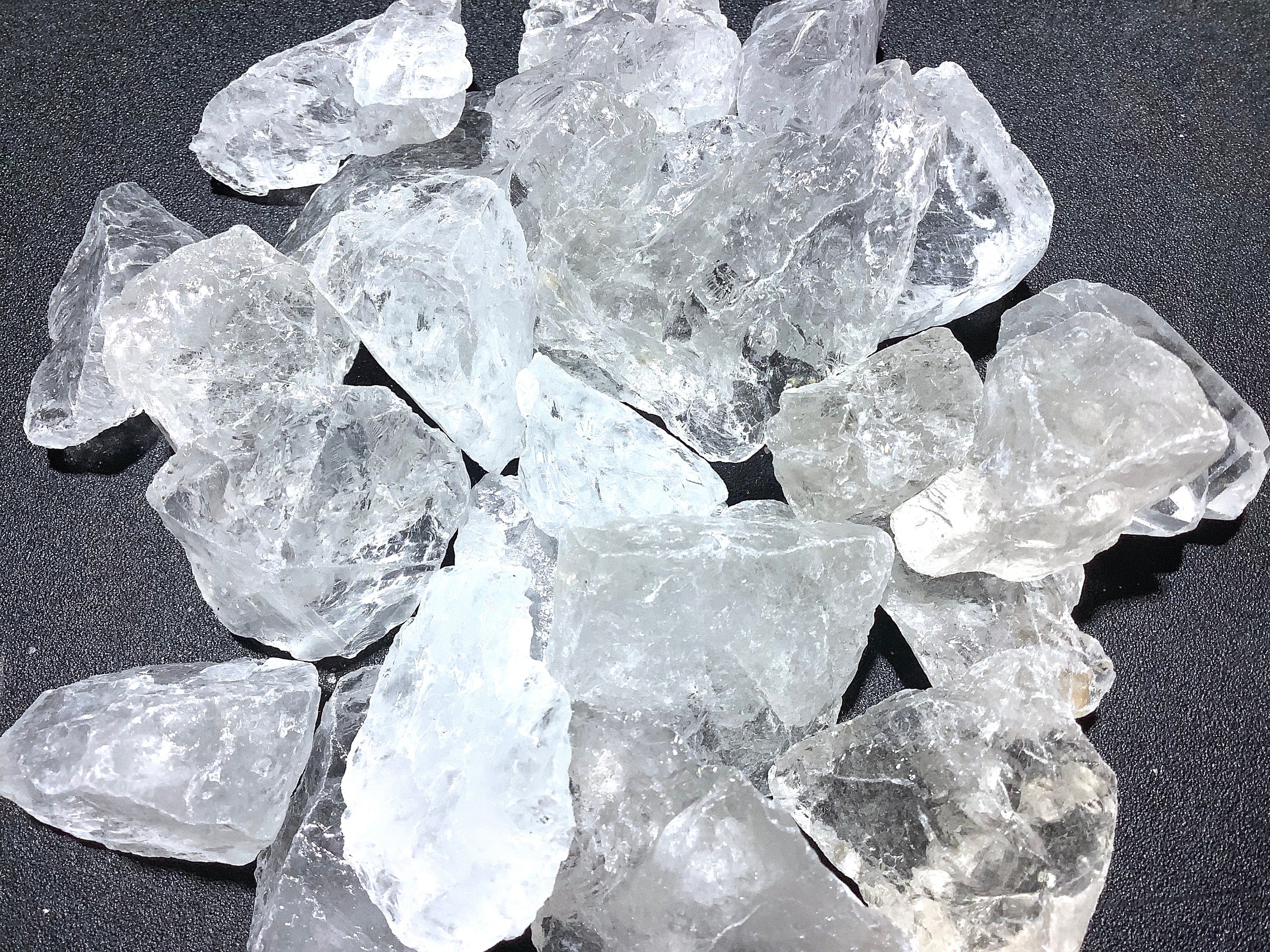 Bulk Wholesale Lot 1 LB Raw Clear Quartz Crystal One Pound Etsy