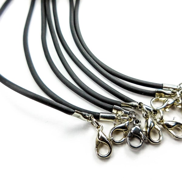 Rubber Jewelry Necklace Etsy