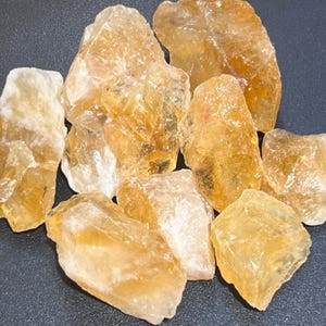 Large Citrine Crystals Rough Raw Stones (By The Piece or Pound) Wholesale Gemstone Decor Supply Healing Crystals And Stones