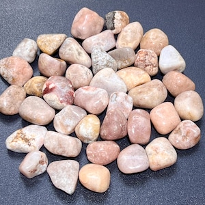 Pink Amethyst Crystal Tumbled Stones (By The Piece or Pound) Wholesale Gemstone Decor Supply Healing Crystals And Stones