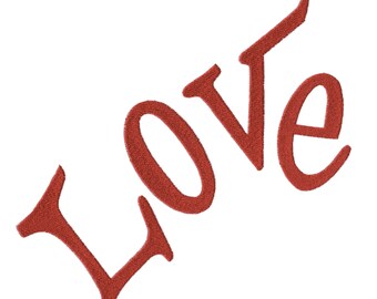 Tolles Leben - Liebe-Stickerei-Design für Hochzeiten & besondere Anlässe