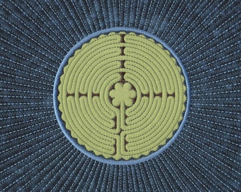 Labyrinth-Applique Maschinenkonstruktion für Handtaschen