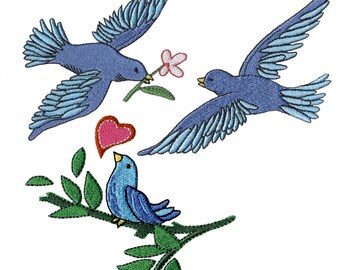 Birds Embroidery Designs for Weddings & Special Occasions