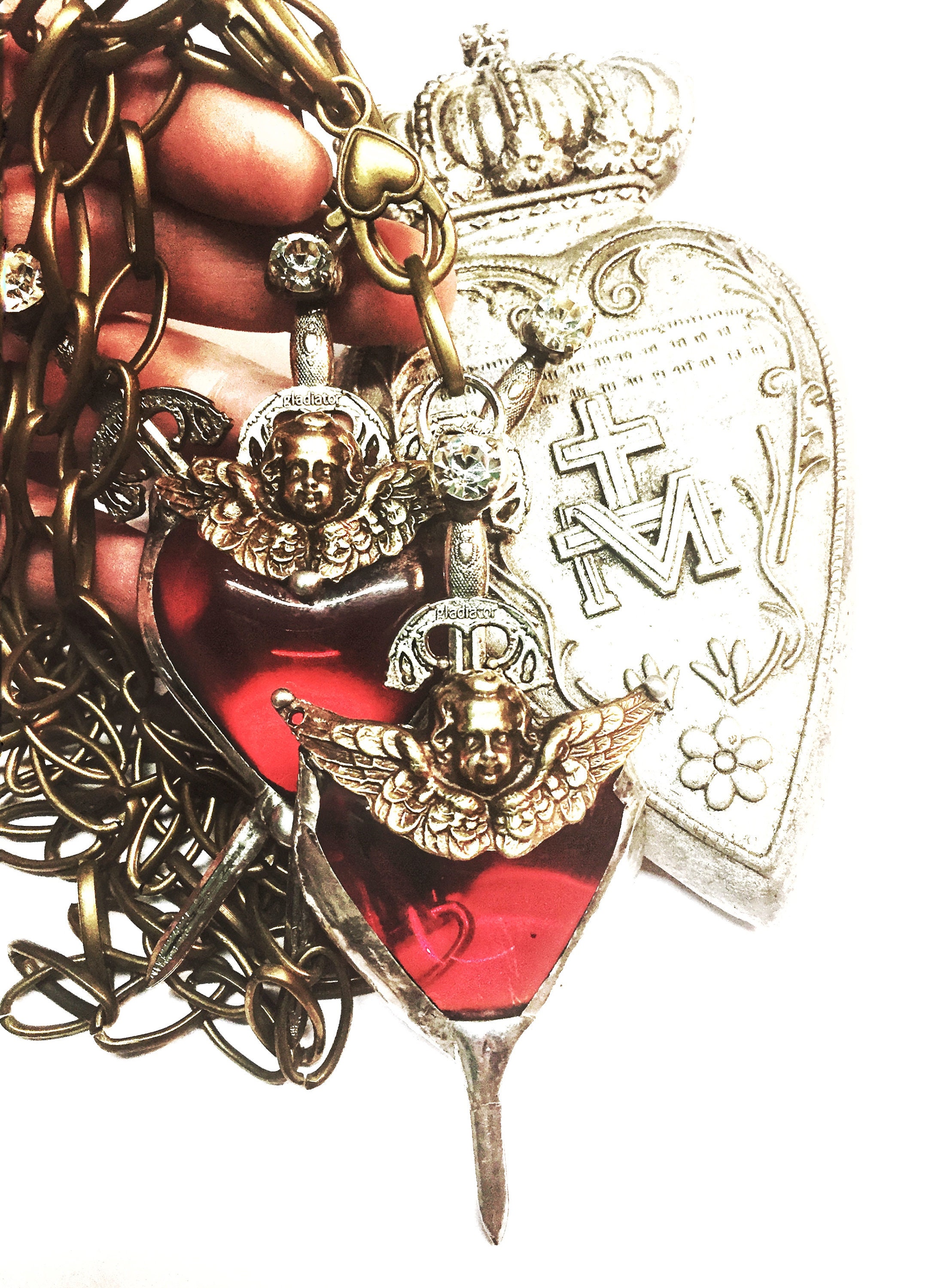 Collana Cuore Rosso 