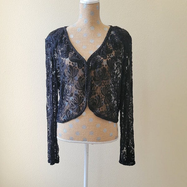 Rakel Knitted Bolero Black