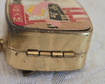 訳あり福袋 送料無料 セール わけあり 福袋 レディ Keychain Box Music Sankyo Vintage With and Holder Photo メモリアルグッズ