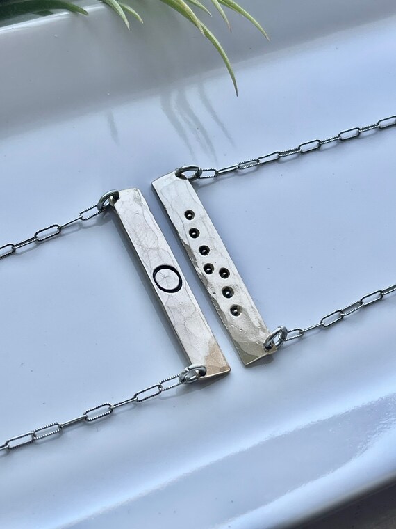 Brass Bar Necklace