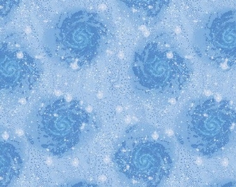 Magic Blue Sky Cotton Fabric by the Yard - Magical Basics Collection