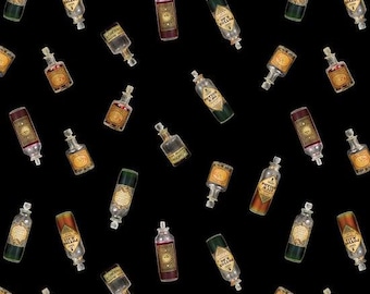 Magic Potions Cotton Fabric by the Yard - Harry Potter 2nd Edition Collection