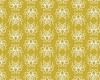 Kraken Seas Cotton Fabric by the Yard - Siren Seas Collection