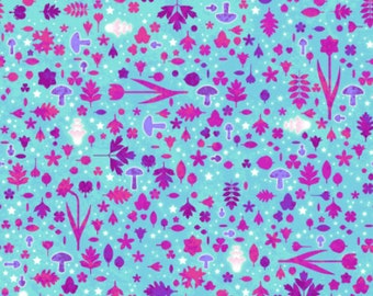 Floral Icons Cotton Fabric by the Yard - Pixies & Petals Collection - Henry Glass 194G-12