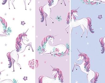 Dreamers Unicorn Cotton Fabric by the Yard - Dreamers Collection - Benartex Contempo 13410P