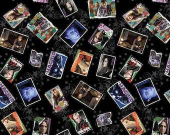 Hallows Boxes Cotton Fabric by the Yard - Harry Potter 2nd Edition Collection