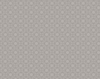 Silver Gray Cotton Fabric by the Yard - Modern Melody Basics - Henry Glass 1063-90