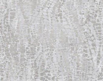 Gray Cotton Fabric by the Yard - Chameleon Collection