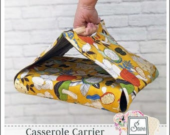 Casserole Carrier Printed Sewing Pattern