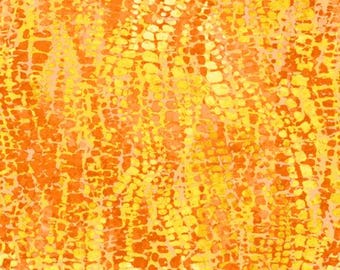 Yellow Cotton Fabric by the Yard - Chameleon Collection