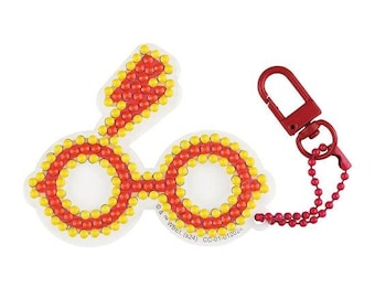 Glasses and Bolt Dotz Diamond Painting Charm Kit