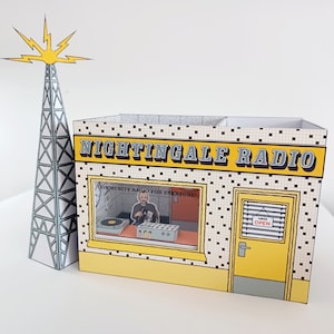 Build-Your-Own Model Radio Station Toy image 1