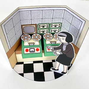 Delia Derbyshire D.I.Y Diorama Radiophonic Workshop Doctor Who theme Electronic Pioneer image 2