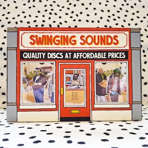 Magasin de disques de modèles à monter soi-même