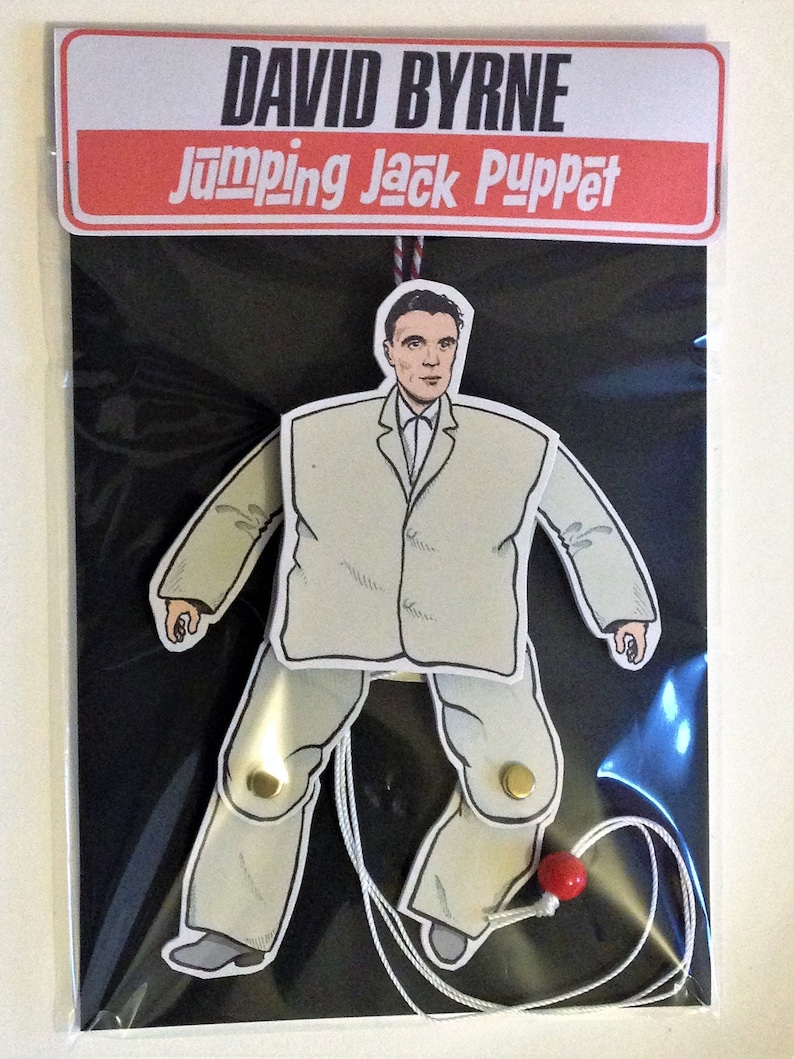 David Byrne Talking Heads 'Jumping Jack' Puppet image 1