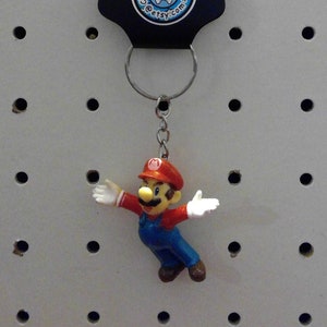 Super Mario Bros. Inspired Mario Keychain / Mario Kart / Mario Party / Video Game / Arcade / Nintendo / NES /  Retro / Rainbow Road / Goomba