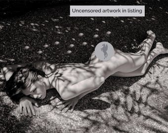 Fine art photography | Title: “Edge of Diversion” - limited edition - ready to frame - black and white - signed original - mature