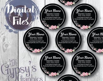 **Instant Download** Sample Labels Perfectly Posh Circular Sample Labels Direct Sales Direct Marketing Sunset Dream