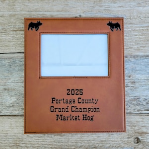 Livestock Show Award Custom Picture Frame County Fair Awards  State Fair Livestock Show Award Livestock Exhibit Awards Grand Champion Award