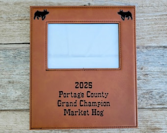 Livestock Show Award Custom Picture Frame County Fair Awards  State Fair Livestock Show Award Livestock Exhibit Awards Grand Champion Award