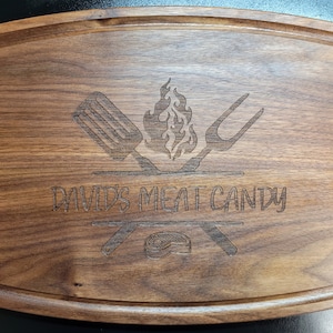 Father's Day Gift, Gift for Cook, Gift for Dad, Gift for Griller, BBQ Grill Gift, Gift for Birthday, Custom Cutting Board