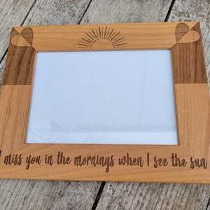 Sympathy Frame - Memorial Frame - Loss Gift - Memorial Mourning - Bereavement Gift - In Memory Gift - In Loving Memory Gift - Picture Frame