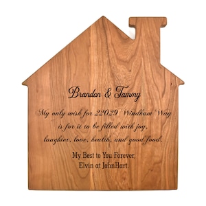 Realtor Closing Gift, Home Buyer gift, Thank You Gift, Business Gift, Appreciation gift Homeowner Gift Personalized Cutting Board