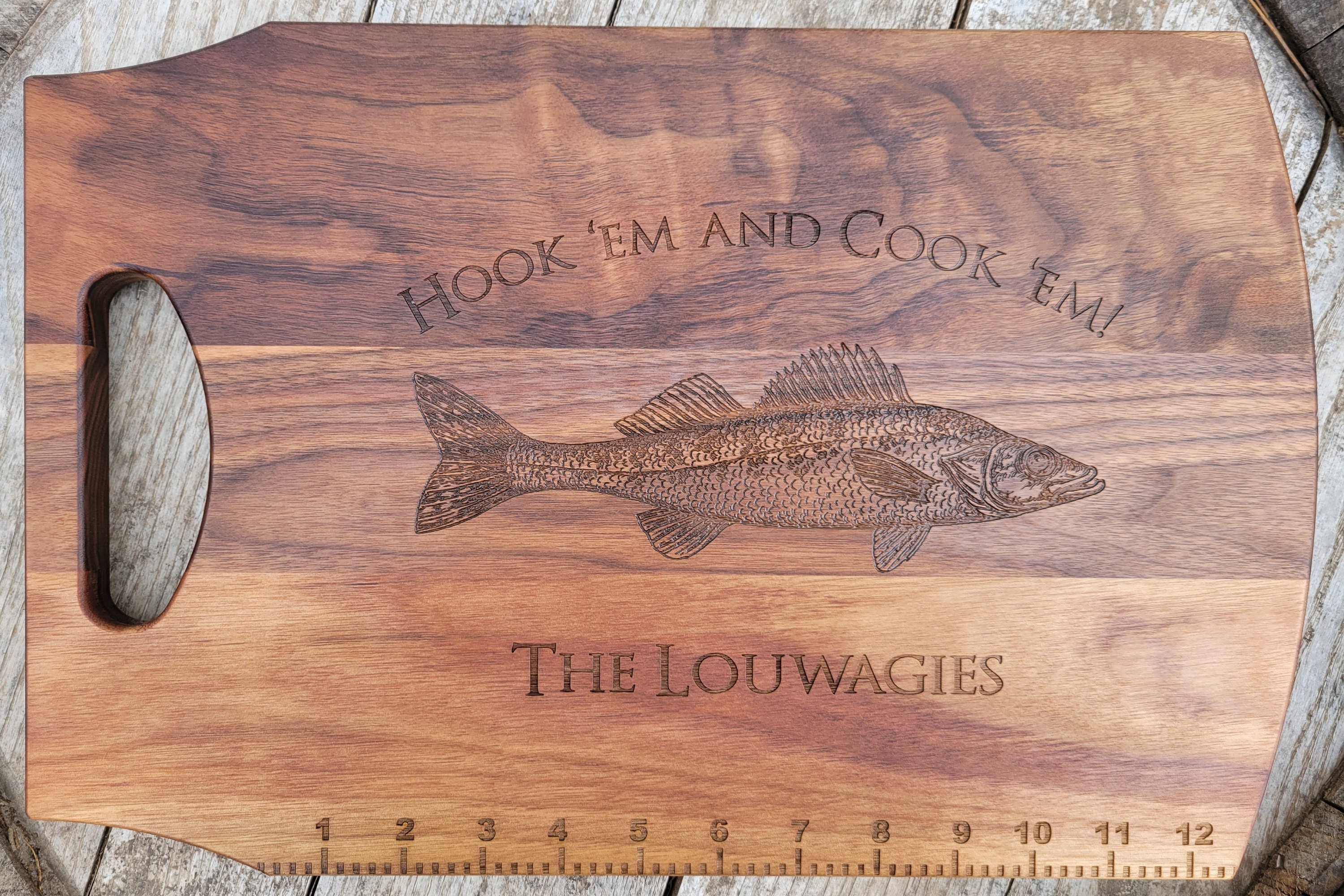 Fish Fileting Cutting Board CNC Files SVG DXF Filet Board Fishing Gifts  Outdoors 