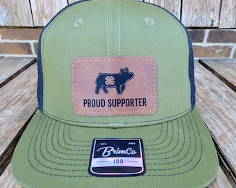 Casquette trucker classique personnalisée pour acheteur de bétail, cadeau de remerciement pour acheteur de bétail, cadeau de supporteur des 4-H, cadeau de remerciement 4-H