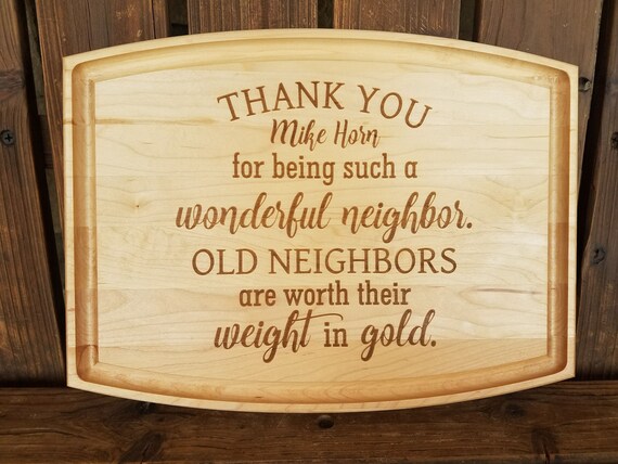 Thank You Neighbor Gift Gift for Neighbor Wonderful Neighbor | Etsy