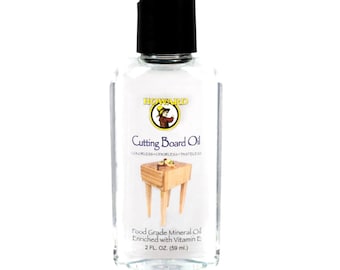 Aceite mineral para tabla de cortar, botella de 2 oz.