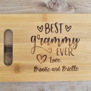 Gift for Grandma, Gift for Grandpa, Gift for Grandparents, Grandma Gift, Grandpa Gift, Grandparents day Gift, Personalized Cutting Board