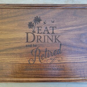 Retirement Gift, Employee Retirement Gift, Gift for Retirement, Retirement Party Gift, Personalized Cutting Board