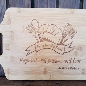Christmas Gift Idea, Birthday Gift Idea, Mother&#39;s Day Gift, Grandma Gift, Chef Gift, Bakers Gift, Cook Gift, Personalized Cutting Board Gift