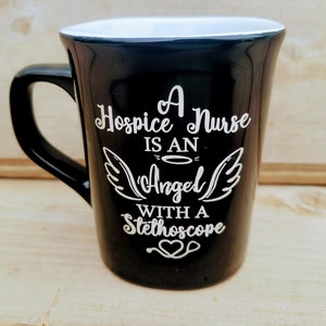 Nurse Gift, Gift to Nurse, Hospice Nurse Gift, RN Gift, Nurse gift mug, Thank you Nurse Gift, Personalized Coffee Mug 10 oz.