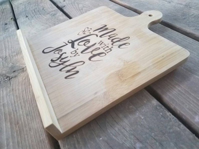 Personalized Engraved Chef Easel Recipe Book Stand Cutting Etsy