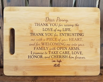 Mother in Law Wedding gift from Groom Wedding gift Mother of the Bride gift from Groom Wedding gift for Parents Mother of the Groom gift