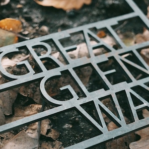 Great Glen Way Steel Hiking Trail Artwork