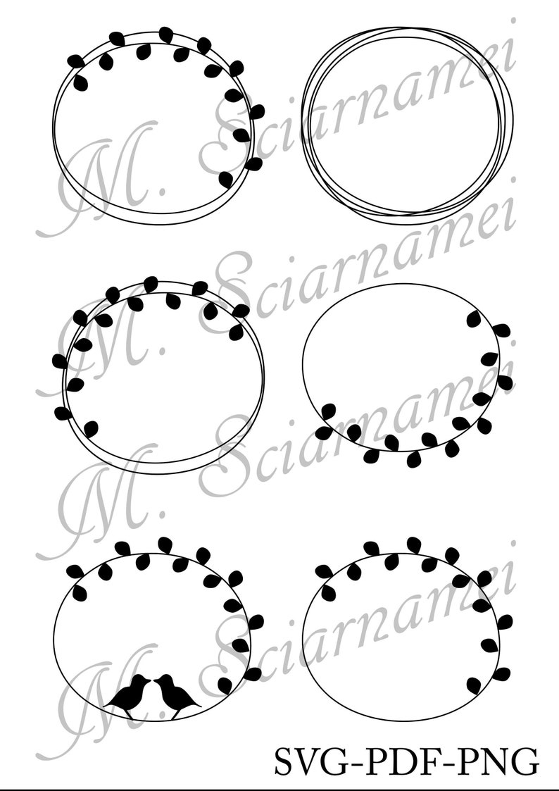 Download Bird Monogram Wedding Invitation Frame Svg File Leaf Printable Vector Clip Art Art Collectibles Deshpandefoundationindia Org