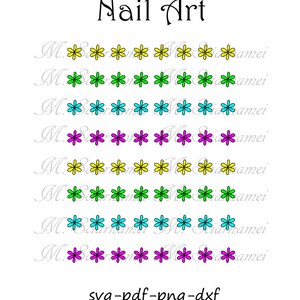 Download 96 Heart Nail Stickers For Nail Art Vinyl Decal Svg File Etsy
